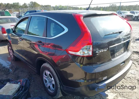 2013 Honda Cr-V Lx z USA, uszkodzony, nr VIN 5J6RM3H33DL045525